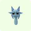 Blue Princess Sprunki Plush 1