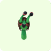 Mutant Green Sprunki Plush 4