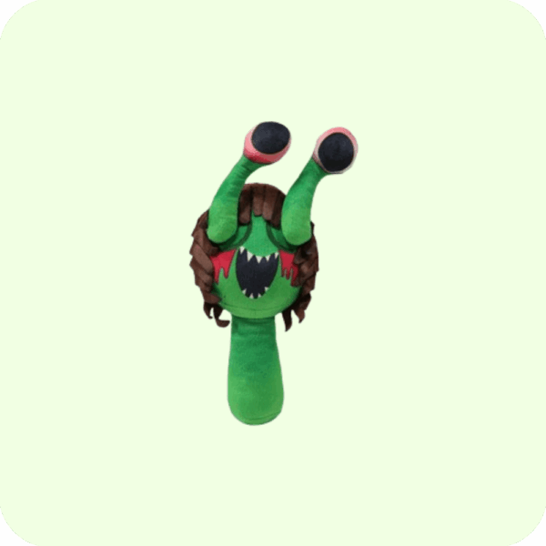 Mutant Green Sprunki Plush 4
