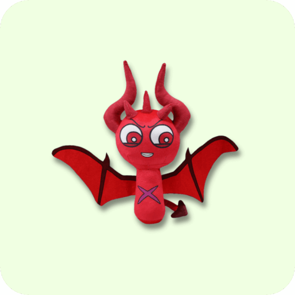 Red Flying Dragon Sprunki Plush 26