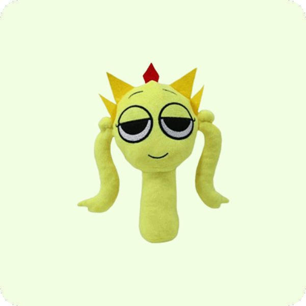 Yellow Girl Sprunki Plush 2