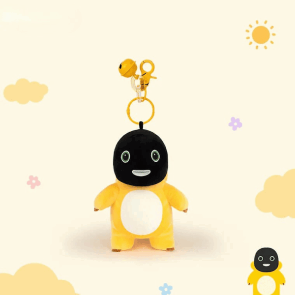 NaiLong Plush Keychain Black Face