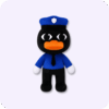 Officer Duckman Plush bg 1782624034