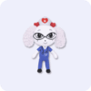 Fluffy Nurse Animal Hospital Plush bg 1786174142