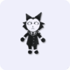 Secrect Agent Noir Animal Hospital Plush bg 1786174131